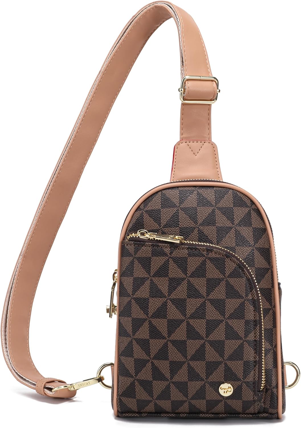 INICAT RFID Blocking Sling Bag Anti Theft Crossbody Bags for Women Travel Fanny Pack Cross Body for Woman Chest Bag