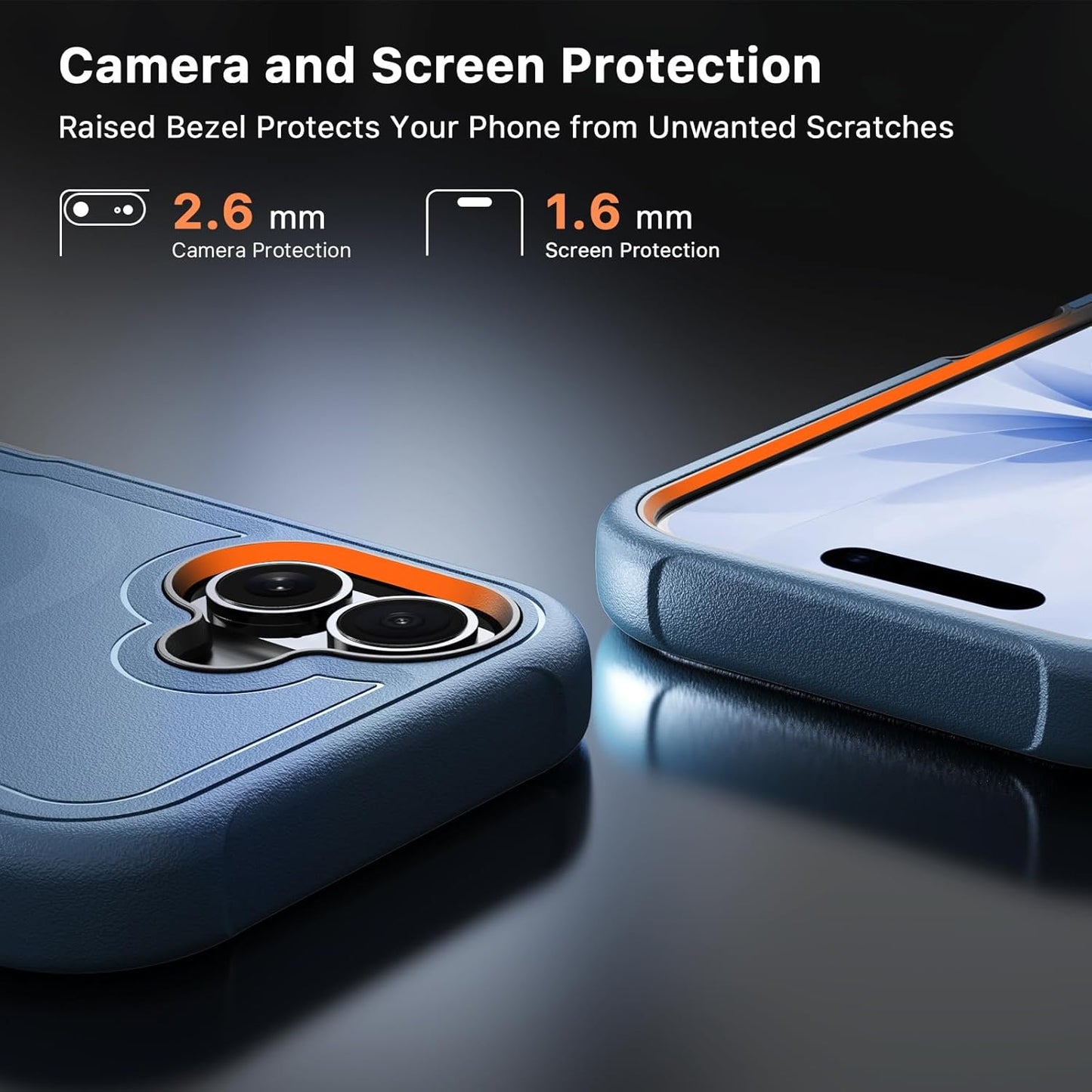 M MYBAT PRO for iPhone 17 Case,Maverick Series Magnetic Phone Case for iPhone 17 Rogue Edition,[Compatible with magsafe],Heavy Duty Protection Rugged Case,Anti-Drop,Shockproof Phone Cover Blue