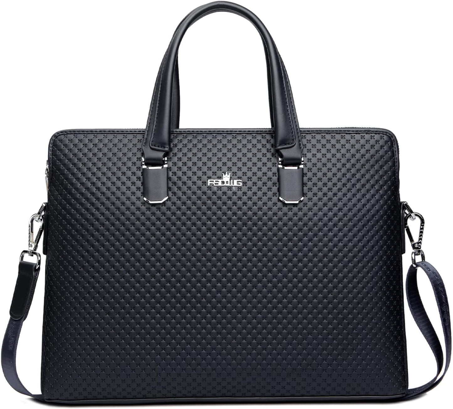 FSD.WG]Business Bag Leather Briefcase Shoulder Laptop Business Bag for Men