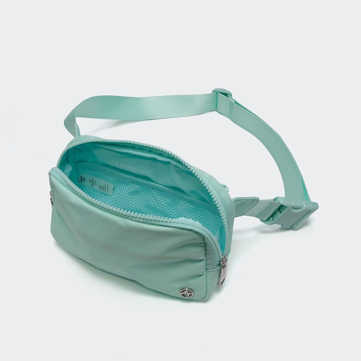 Pander Belt Bag Large 2L, Nylon Fanny Pack Purse for Women and Men with Adjustable Strap