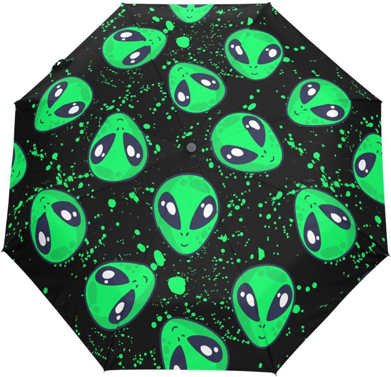 Automatic Umbrella One Touch Auto Open and Close Button Compact Travel Umbrella for Women Men Kid