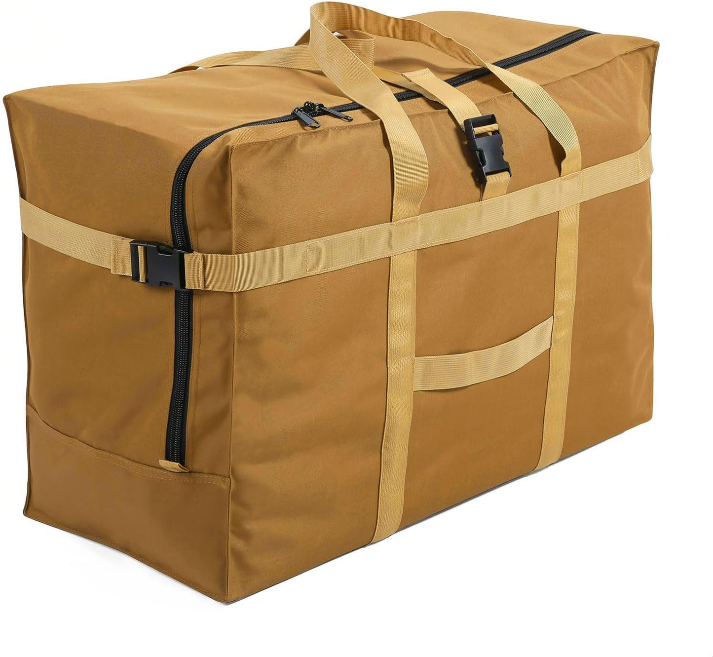 Arxus Large Duffel Bag, Waterproof Carry on Weekend Overnight Storage Bag over Luggage for Airline, Travel, Camping, Moving
