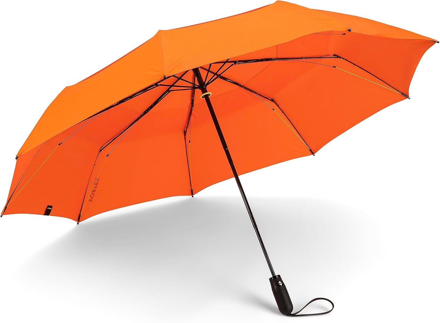 ShedRain Vortex Automatic Compact Folding Windproof Travel Umbrella – Rain & Windproof Vented Double Canopy – Protect from Rain, Sun & Wind - Wind Tunnel Tested to 75 mph