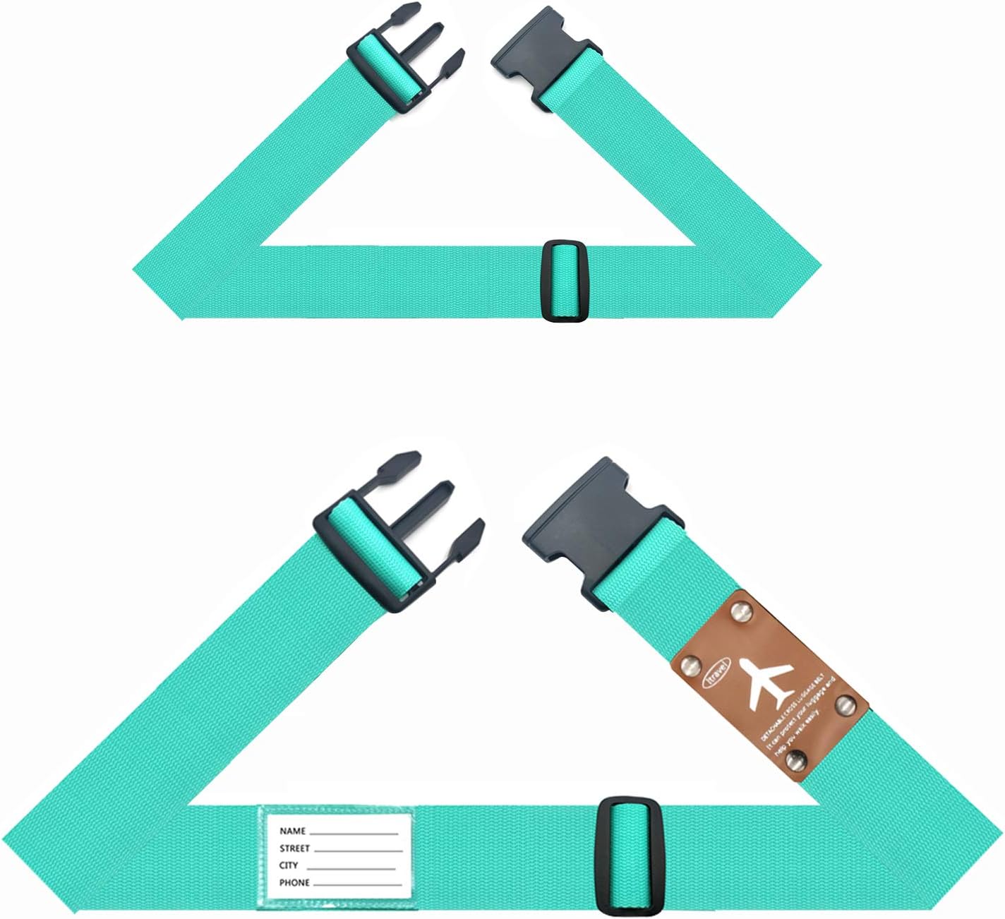 Luggage Straps Suitcase Belts Travel Accessories Bag Straps