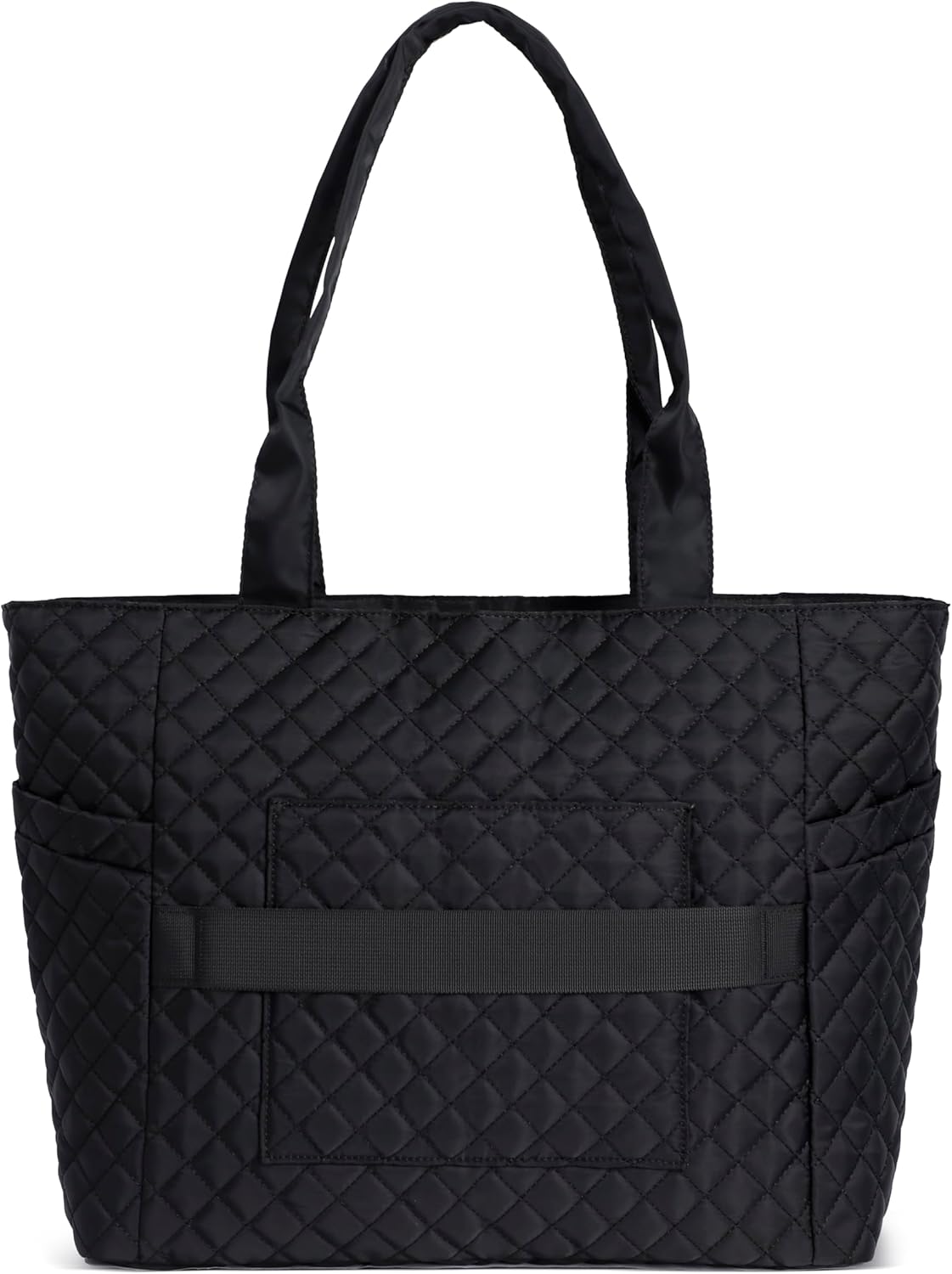 Tote Bag For Women, Lightweight Puffy Tote Bag with Compartments Quilted Shoulder Bag