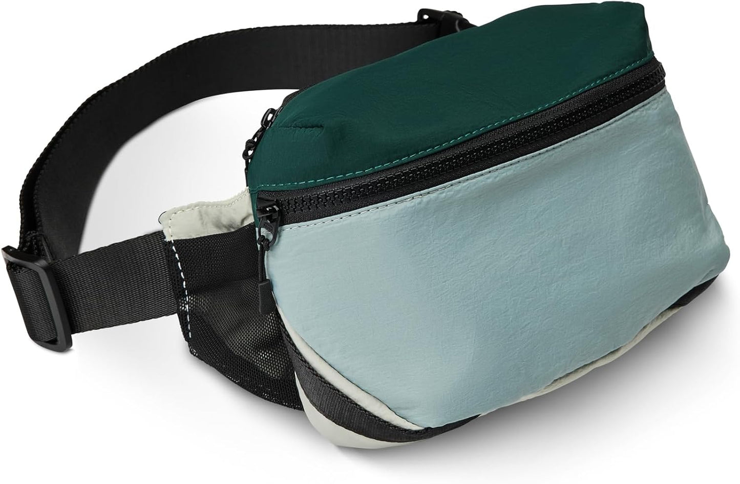 Nomadix Fanny Pack Coastal Redwoods – Lightweight, Water-Resistant Crossbody Bag for Hiking, Festivals, and Travel – Eco-Friendly Recycled Nylon with Key Clip, Dual Pockets, and Secure Storage
