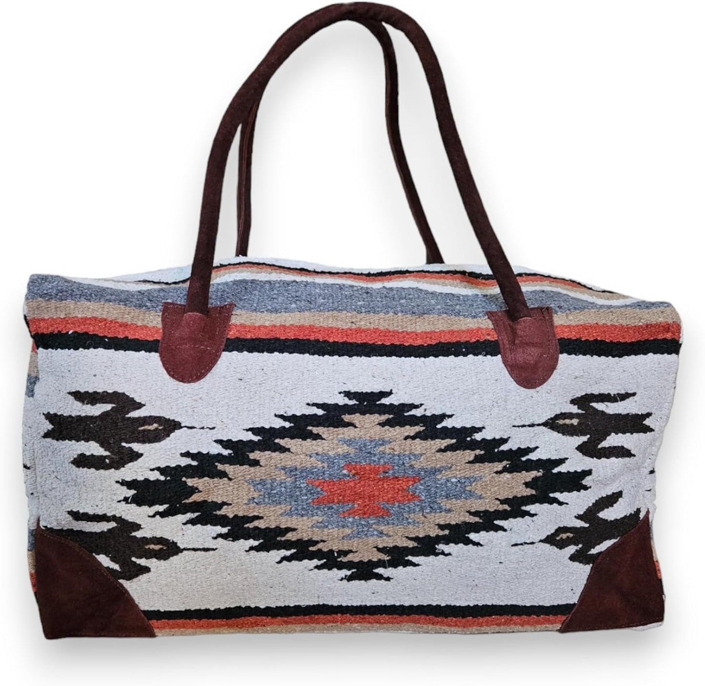 Southwestern Large Weekender Travel Bag Western Duffle Bag Boho Travel Bag