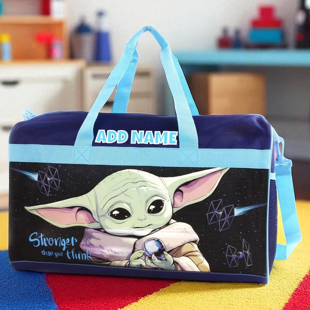Personalized Licensed Kids Duffel Bag - MAND BABY YOD