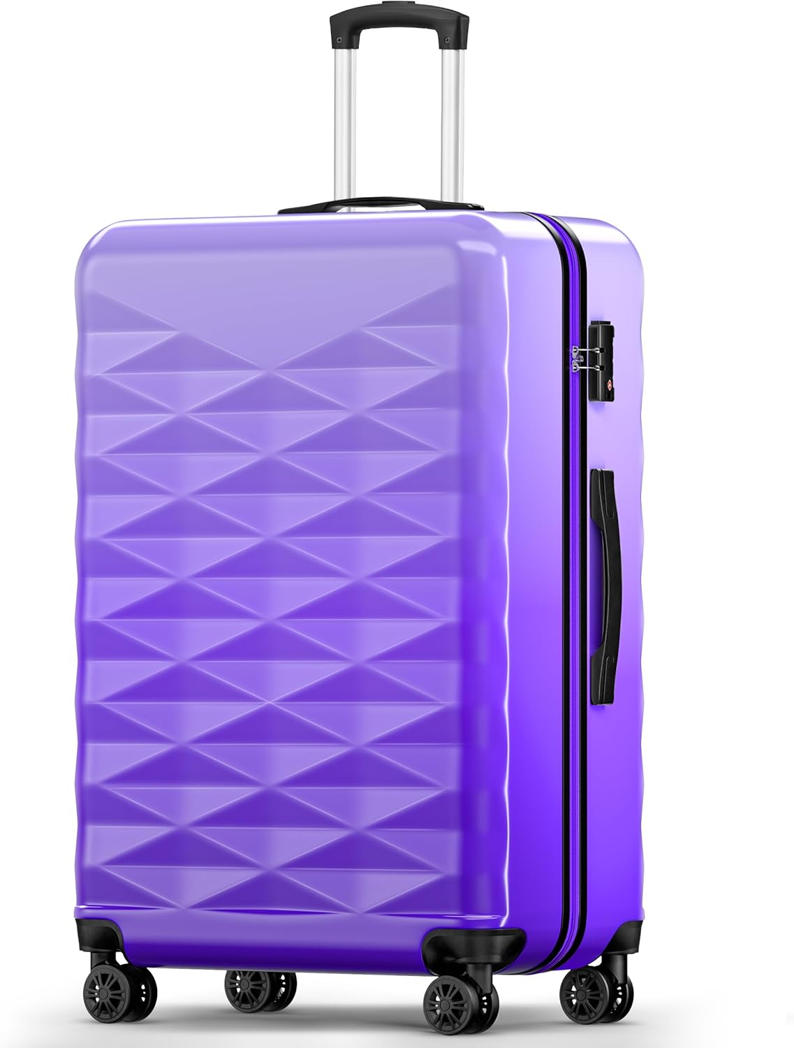 Suitour 28 inch Luggage with Spinner Wheels, Hardside Large Suitcase with TSA Lock