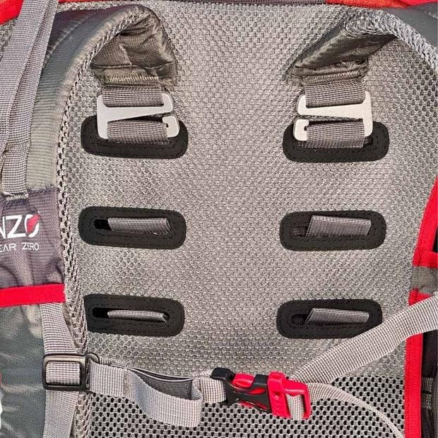 NEAR ZERO Dean Ultralight Organizational Hiking Backpack for Backpacking Adventures | 55L Camping Essentials Bag | Adjustable Torso | Ultralight 3.8 lbs Trekking Bag