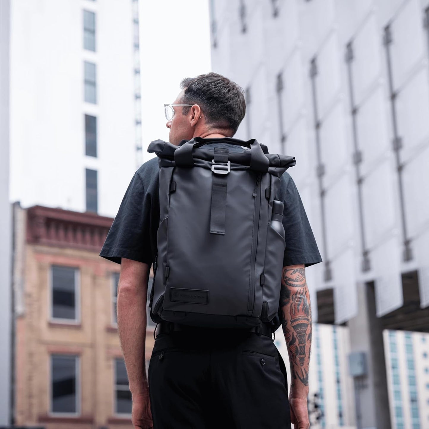 WANDRD All New PRVKE EDC Backpack: Everyday Carry Travel Backpack with Quick Laptop Access, Rolltop