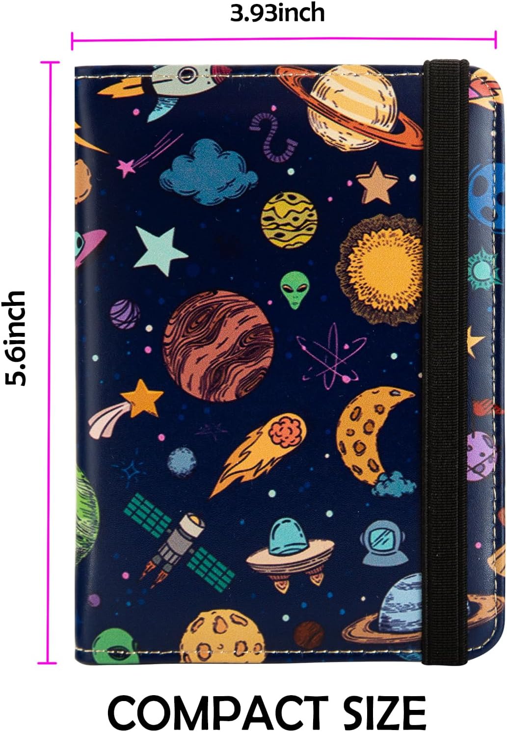Passport Holder Women,RFID Blocking Travel Wallet,Leather Card Case Travel Document Organizer Credit Card Holder Girl Men