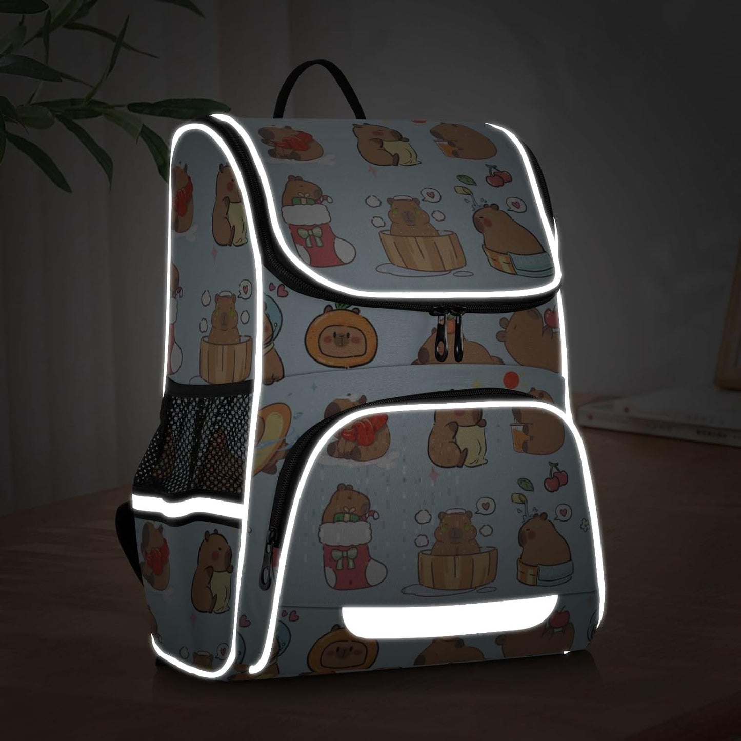 Capybaras Cute Backpack For Girls Kids Backpack Boys Teen School Bag Bookbag Travel Daypacks