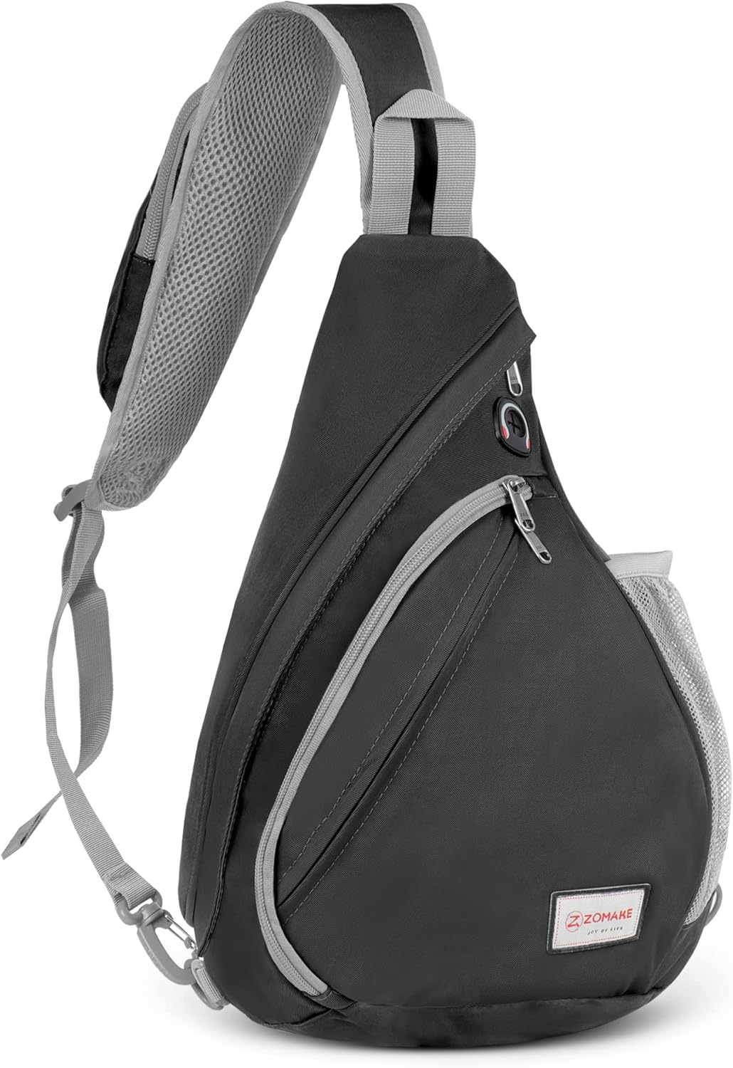 ZOMAKE Sling Bag,Small Crossbody Sling Backpack,Water Resistant Shoulder Daypack for Travel,Anti