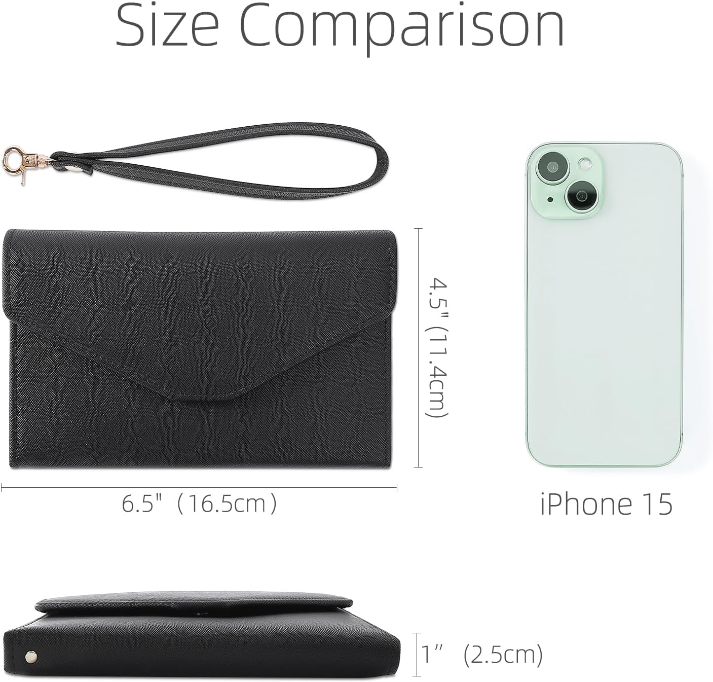 ZOPPEN Passport Holder Women Travel Wallet (Ver.5) for Women Rfid Blocking Passport Cover Case Document Organizer Wrist Strap