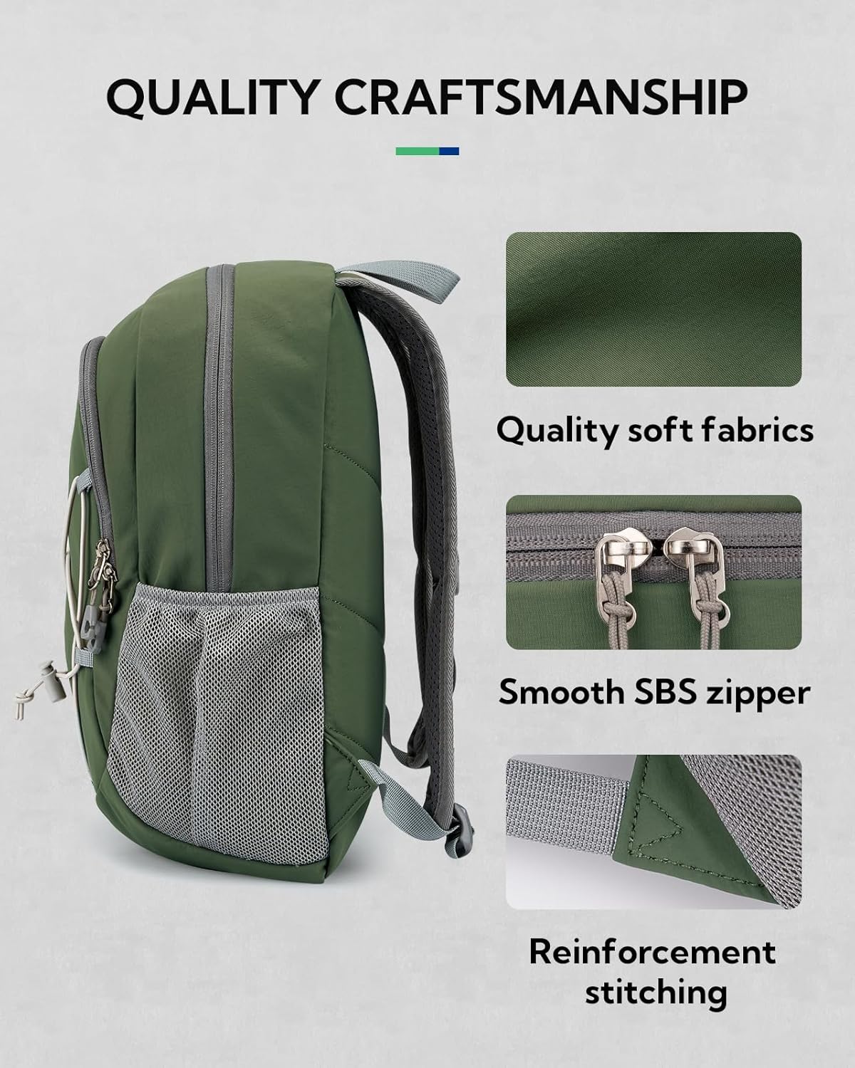 WATERFLY 12L Small Hiking Backpack: Day Pack Lightweight Travel Bag Camping Fitness Cycling Outdoor