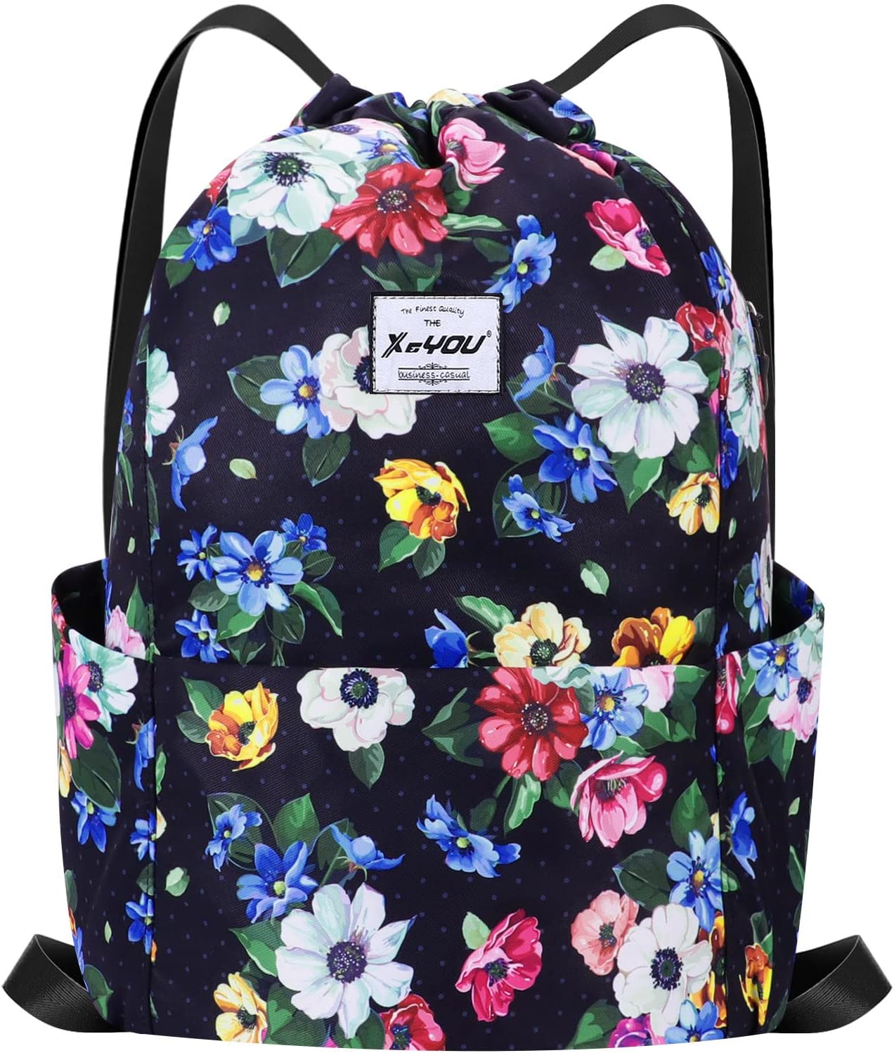 XEYOU Drawstring Sports Backpack Lightweight Gym Yoga Sackpack Shoulder Rucksack Casual Outdoor