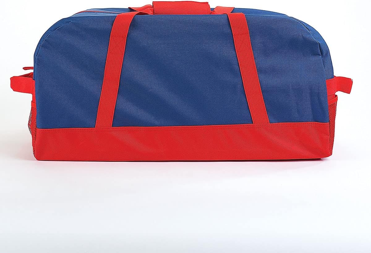 Lillian Vernon All Sports Personalized Medium Duffel Bag for Kids - Soccer, Basketball, Basketball, Boys Sports Bag 11 x 12 x 23 inches