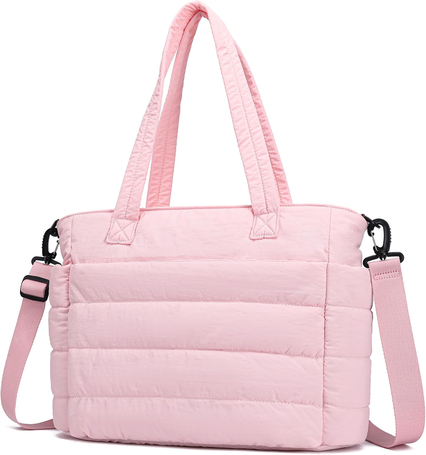 AOCINA Puffy Tote Bag for Women Quilted Work Bag Nurse Bags Women's Handbags for Travel