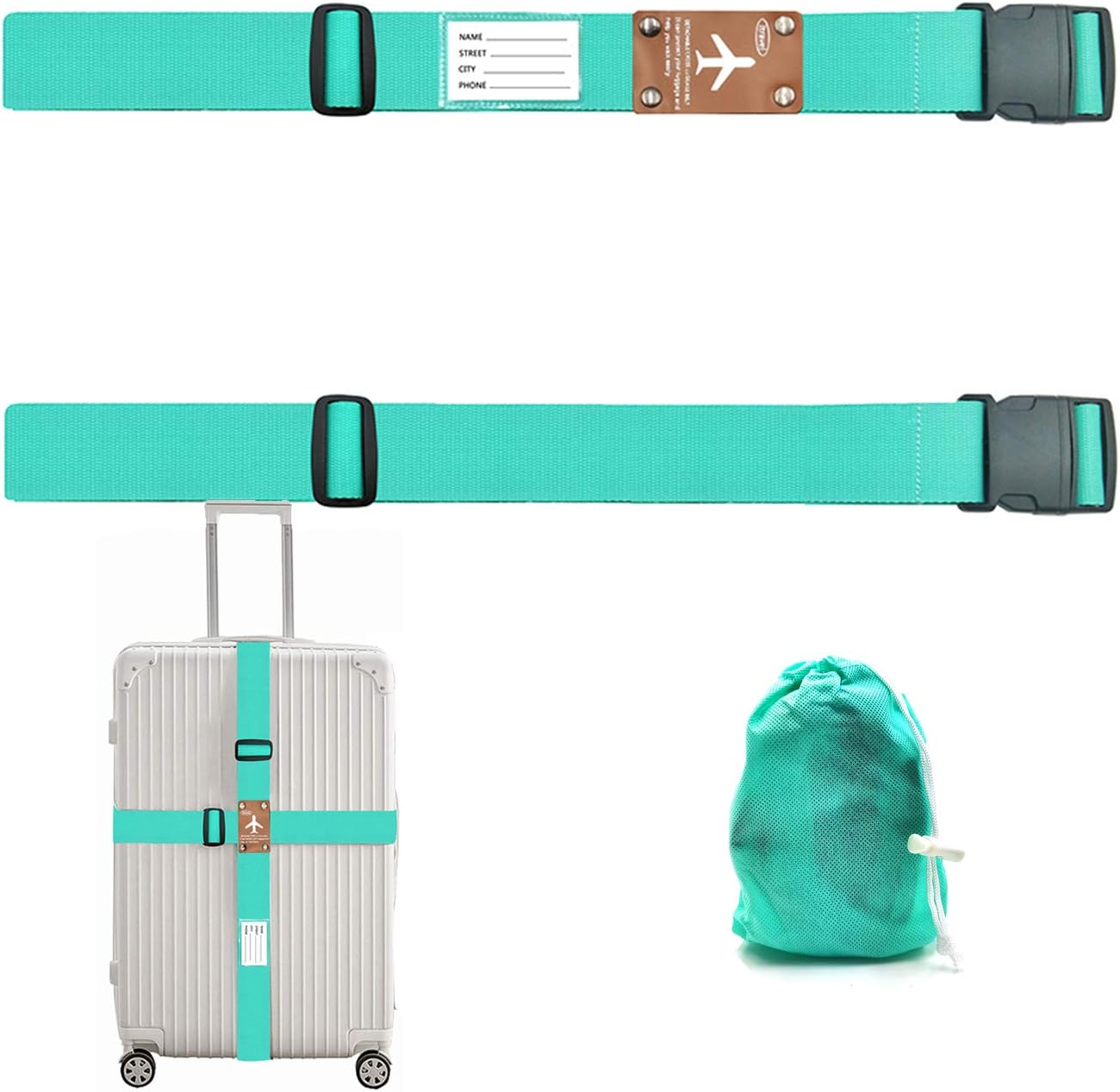 Luggage Straps Suitcase Belts Travel Accessories Bag Straps