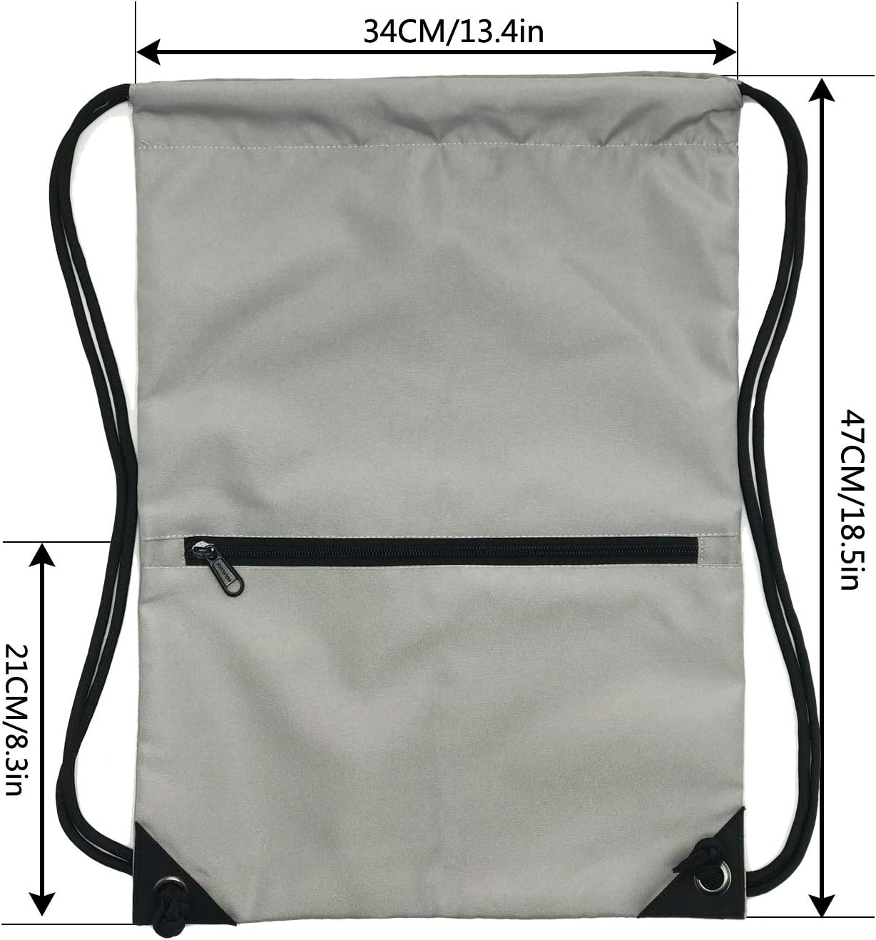 HOLYLUCK Drawstring Backpack Bag Sport Gym Sackpack