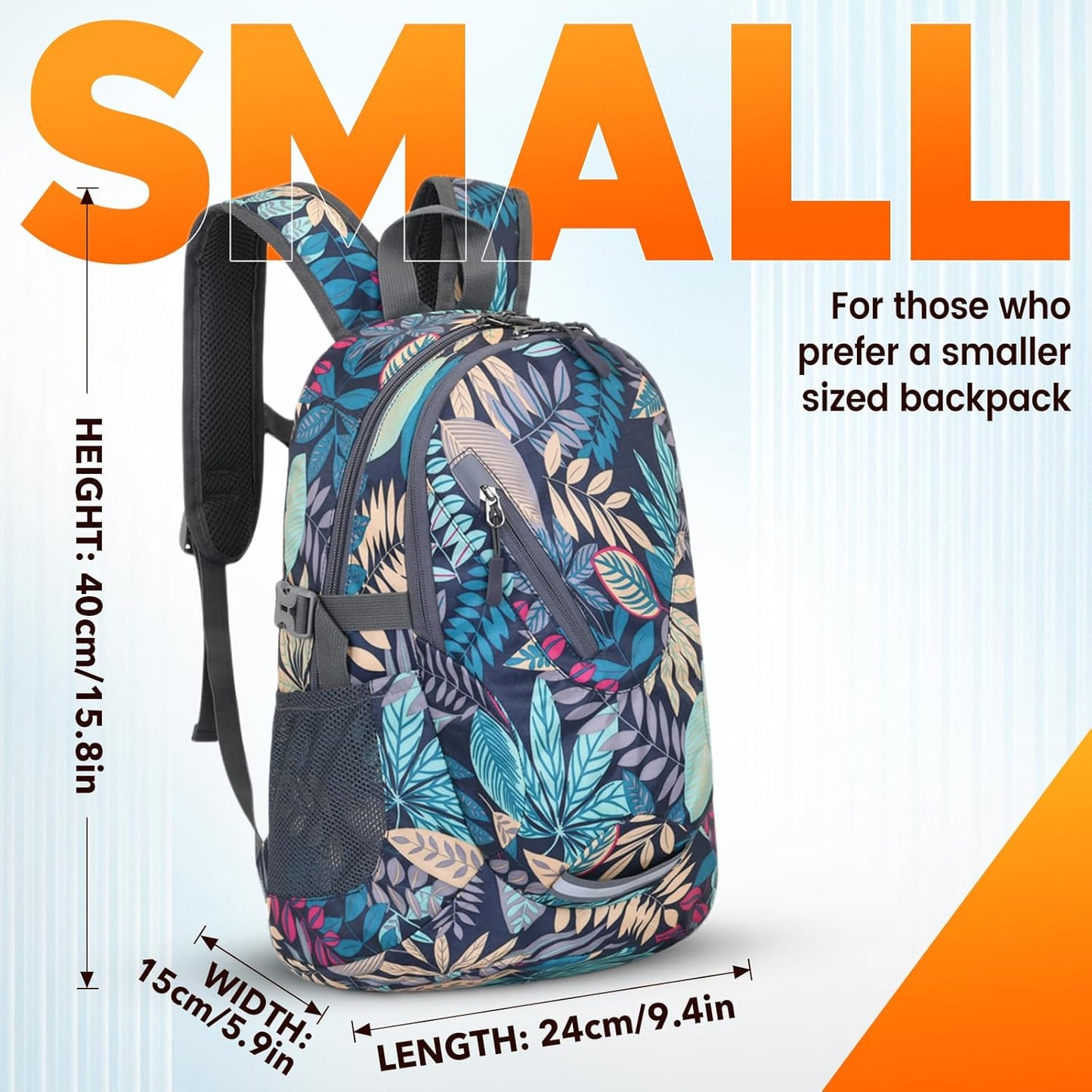 sunhiker Small Hiking Backpack Women Men 20L Lightweight Travel Backpack Daypack Casual Backpack For Cycling Outdoor Camping