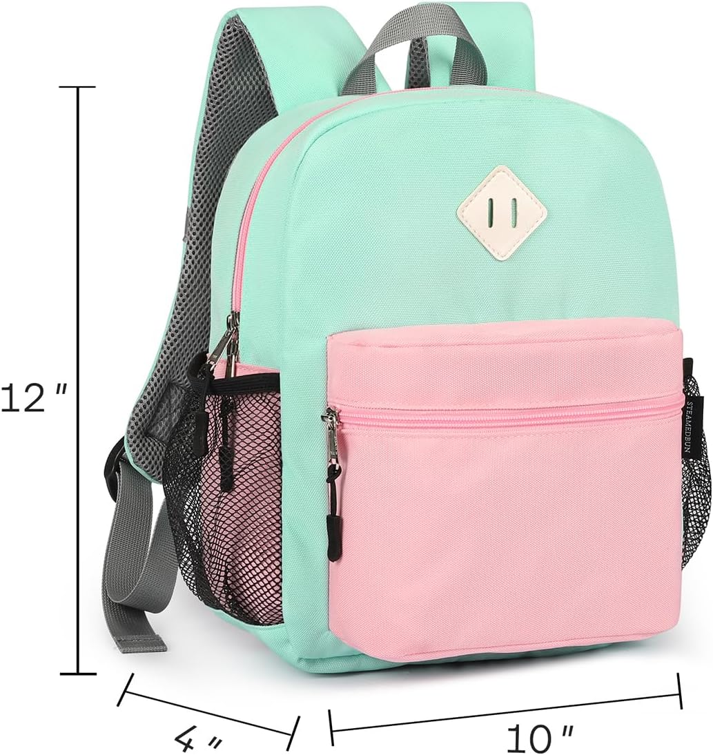 STEAMEDBUN Toddler Backpack for Girls 2-4,Kindergarten Backpack for Girls,Preschool Backpack,Mini