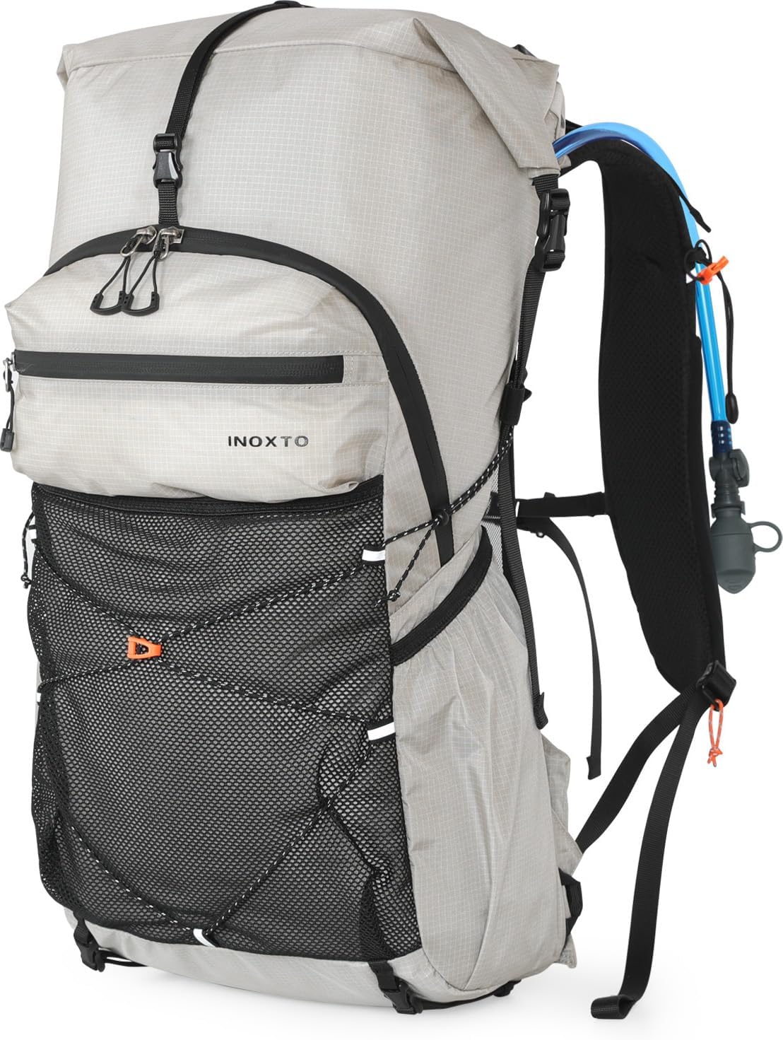 Hiking Backpack for Men and Women, 30L Waterproof Camping Backpack with 3L Water Bladder and Rain