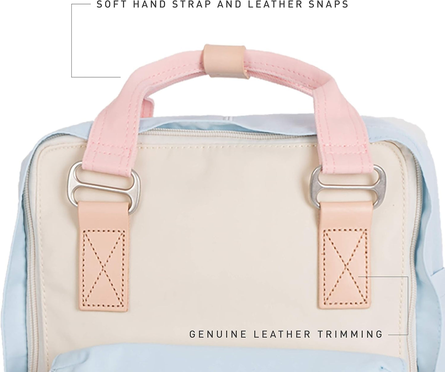 Doughnut Macaroon 16L Travel Backpack Ladies College Lightweight Casual Daypacks Bag Backpack