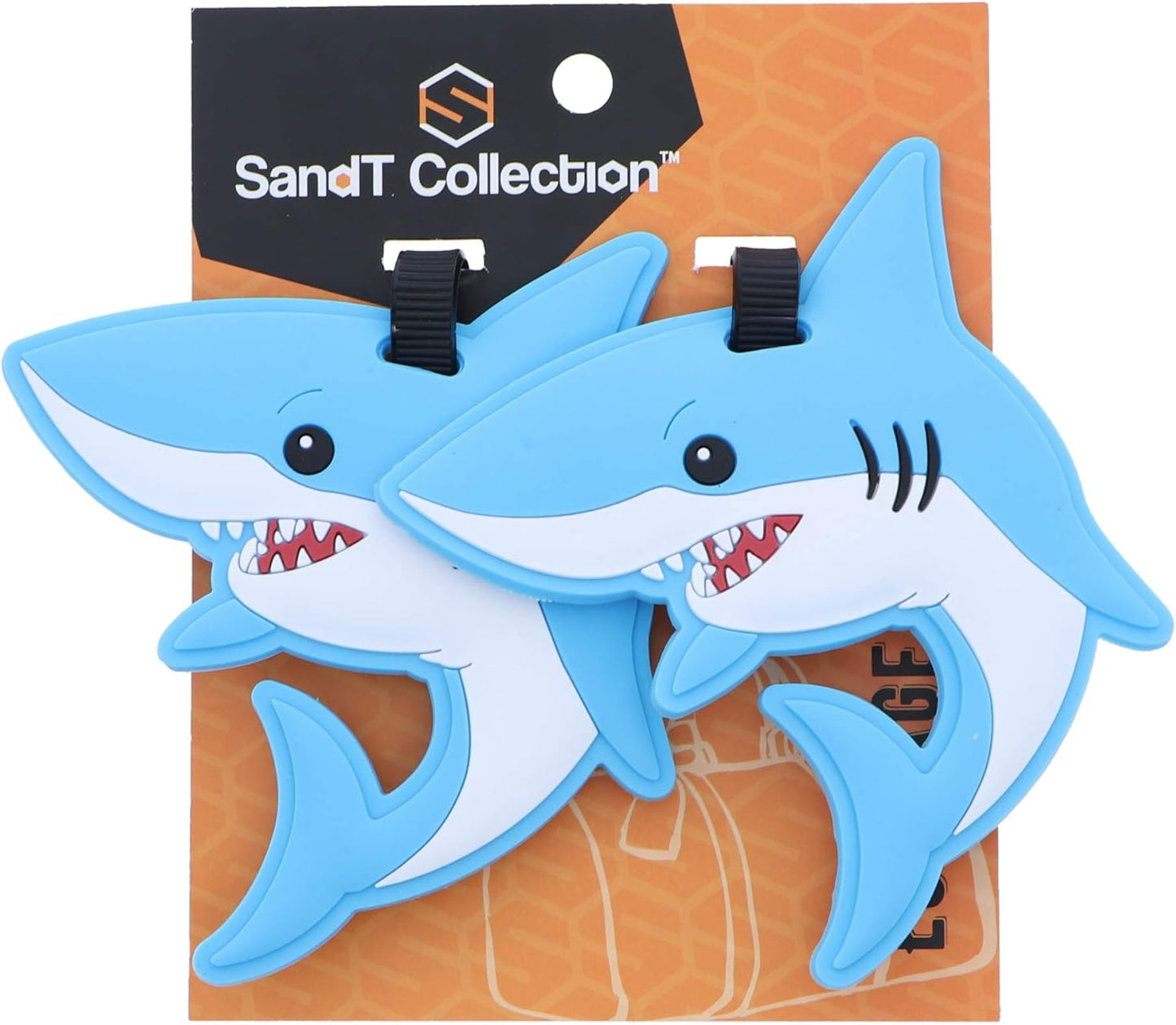 Animal Luggage Tags Cute Suitcase Labels (Set of 2)