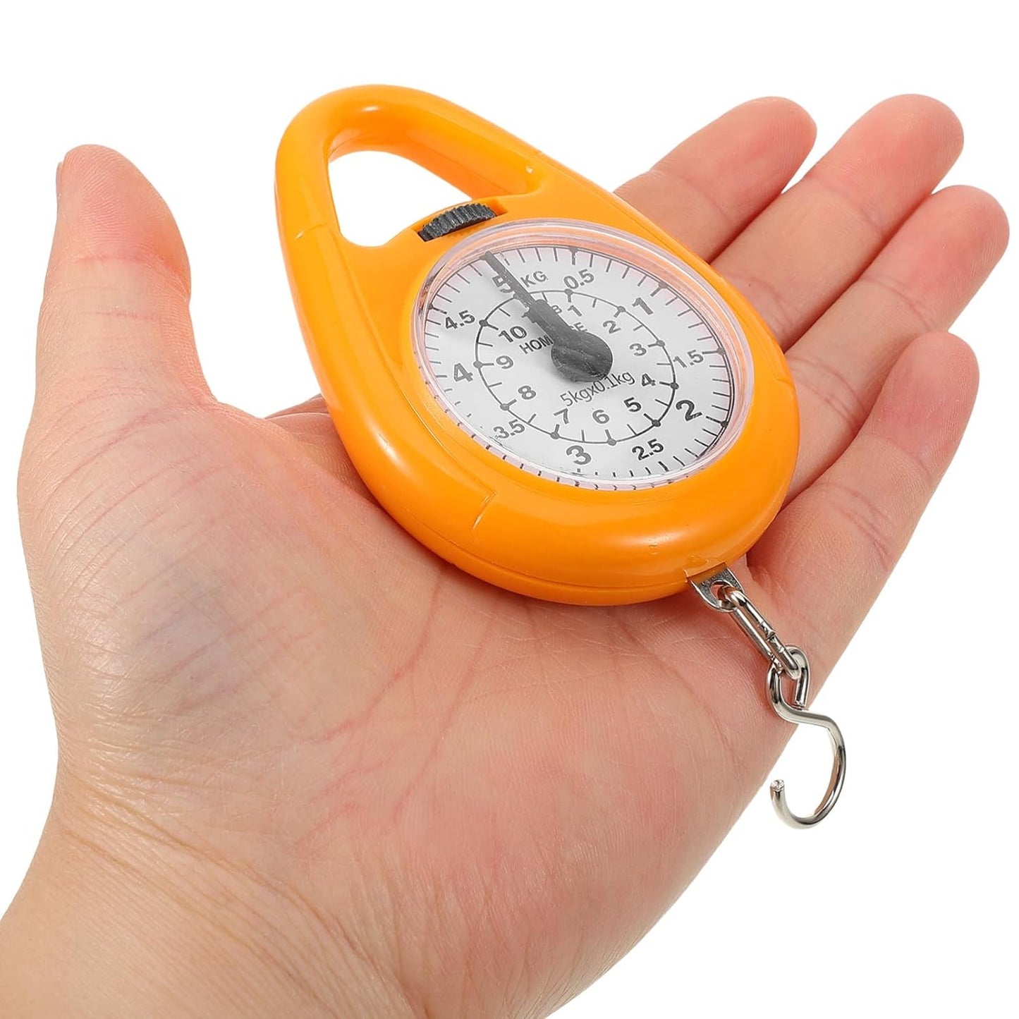 OUNONA 3pcs Mechanical Spring Luggage Scale Portable Weighing Scale for Suitcase Hook