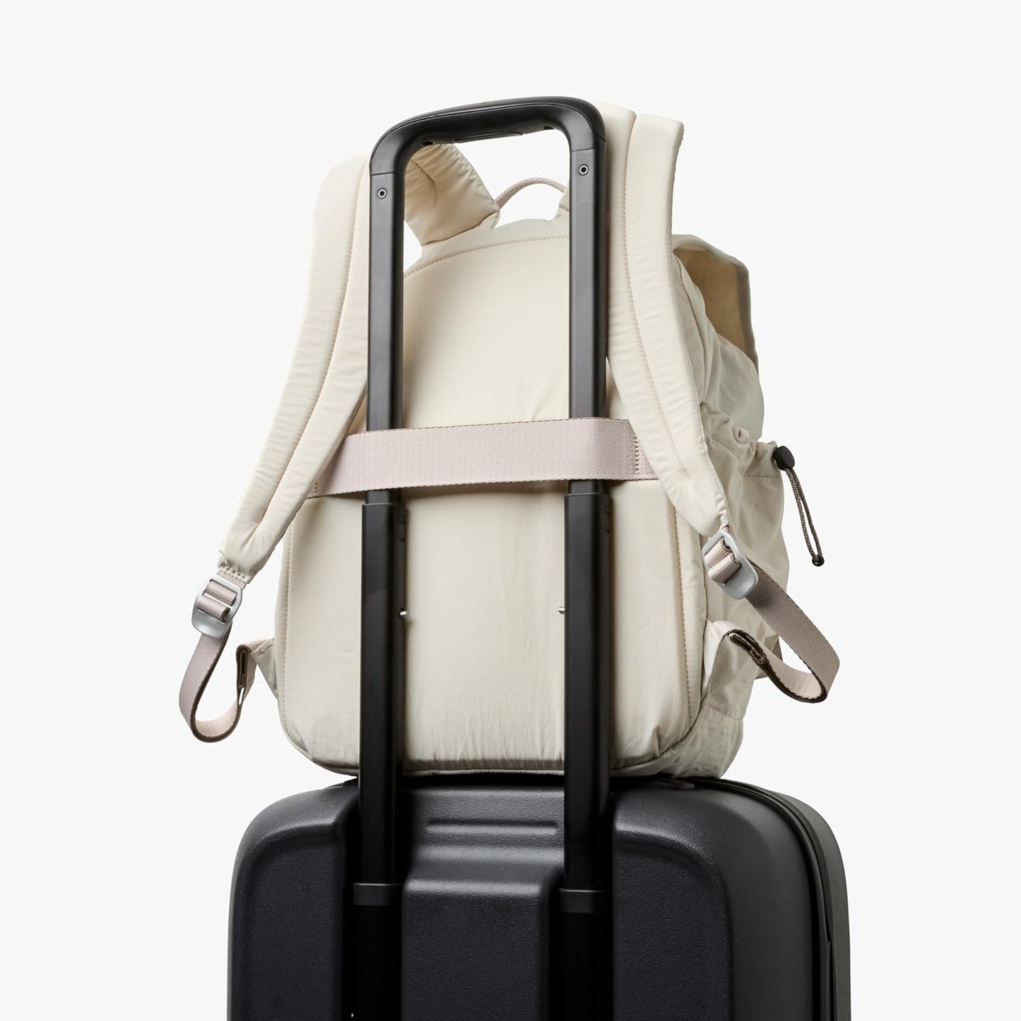 Bellroy Cinch Backpack (lightweight 20 liter backpack with external organization and adjustable shoulder straps) - Oat