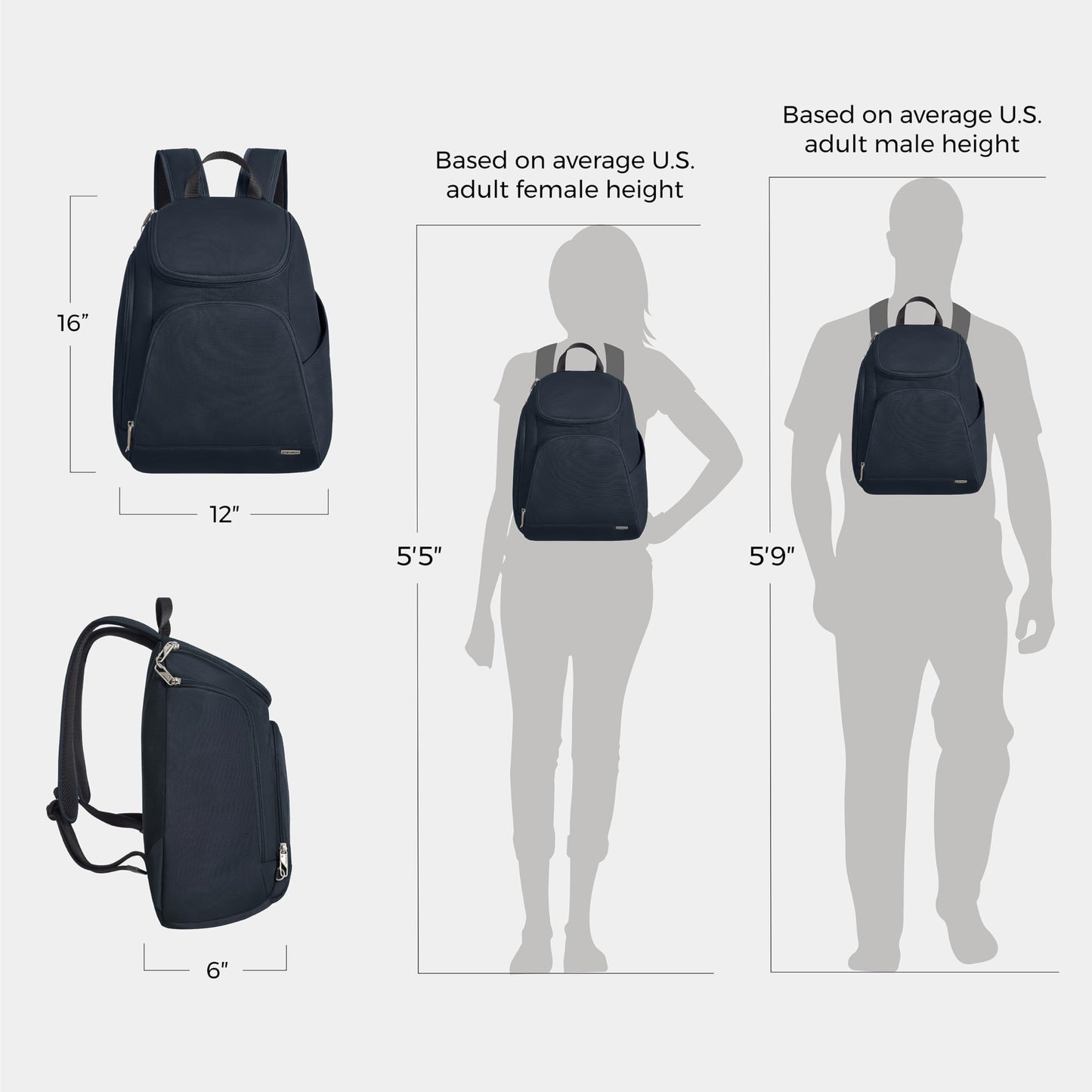 Travelon Anti-Theft Classic Backpack