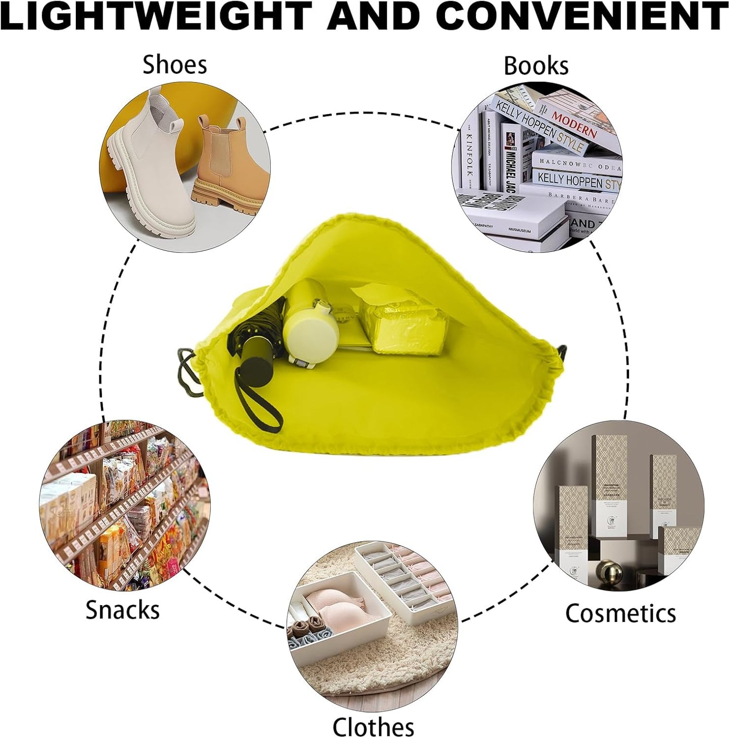 GoodtoU Drawstring Bags, Drawstring Backpack Nylon Backpack Draw String Bags Pack Bulk Cinch Sack Drawstring Gym Bag Drawstring Backpack for Sport, Traveling, Team (Yellow, 80Pcs)
