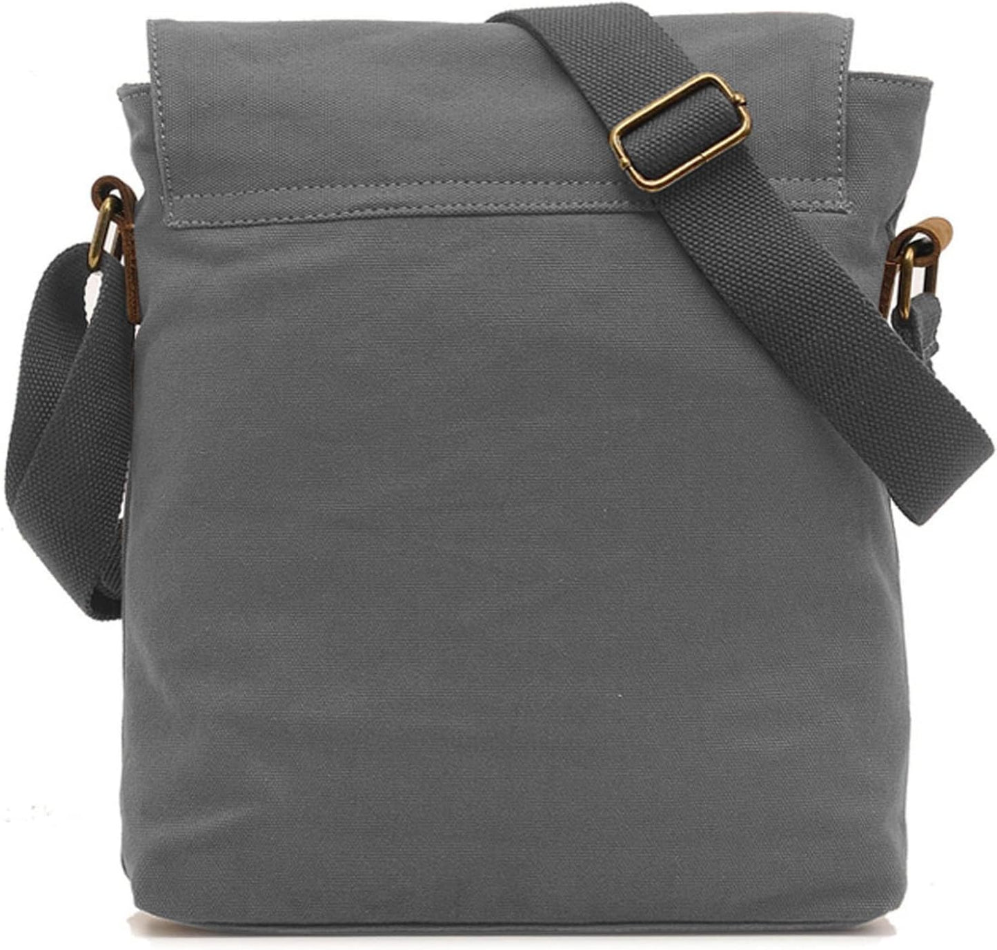 Sechunk Canvas Shoulder Bags Crossbody Bags Messenger Bags Purse Daypack for Men Women