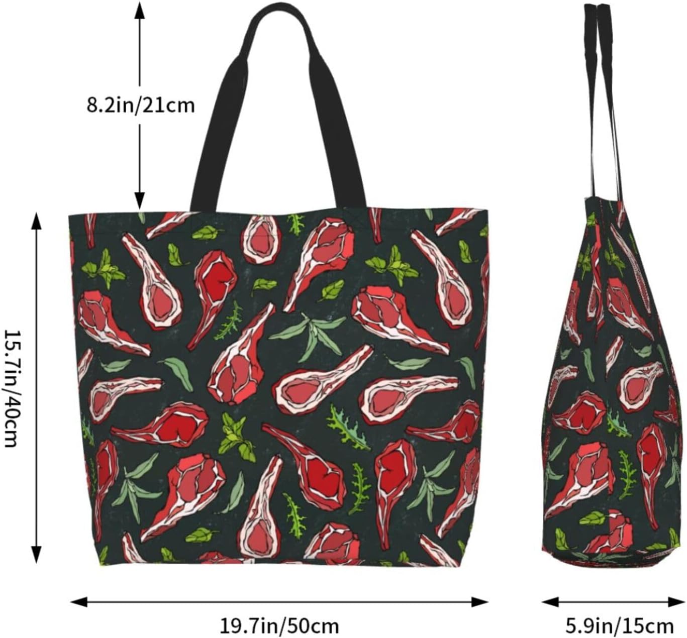 Tote Bag Beach Bag for Women Reusable Grocery Large Shopping Shoulder Bag Travel Handbag
