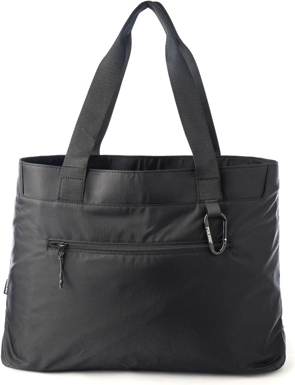 Universal Tote Bag, Foldable Nylon Shoulder Bag for Work and Errands - Water Bottle Holder, Multiple Pockets