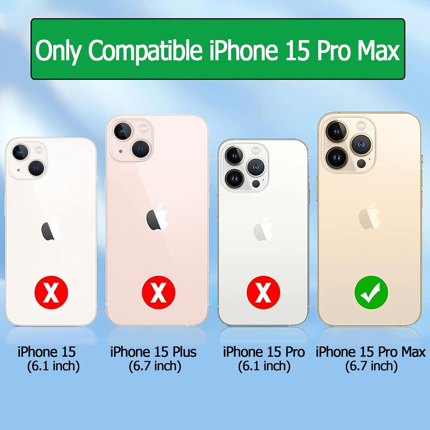 Battery Case for iPhone 15 Pro Max, Upgraded 9000mAh Rechargeable Portable Charging Case with Carplay Compatible with iPhone 15 Pro Max (6.7 inch) Extended Battery Pack Protective Charger Power Cover