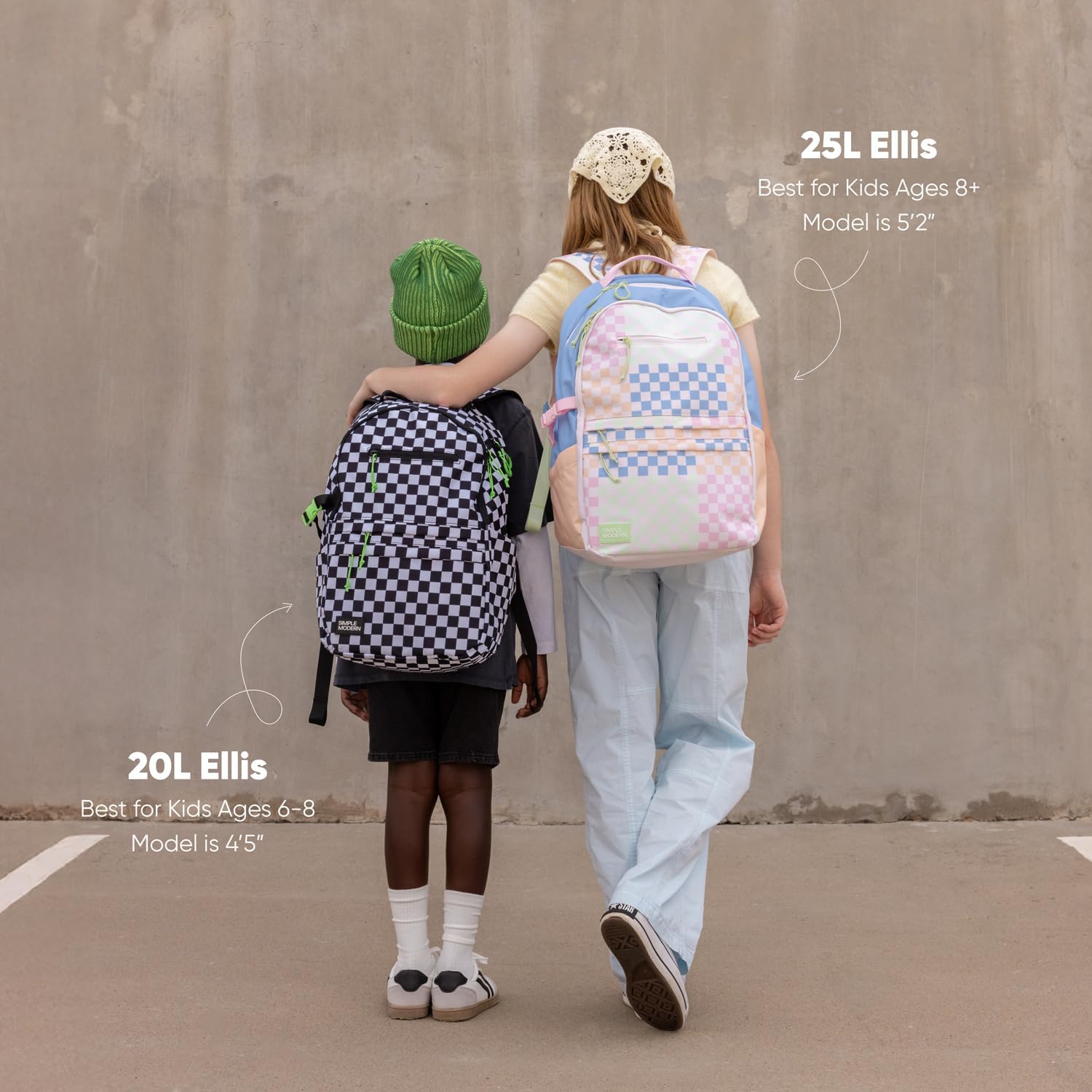 Simple Modern Ellis Backpack for School | Elementary Middle and High School Bookbag for Kids and