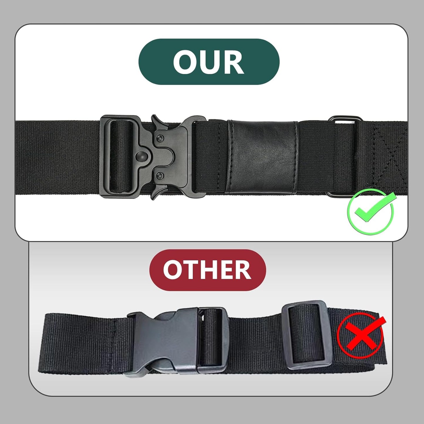 Travel Belt for Luggage, Adjustable Luggage Straps, Add a Bag Luggage Strap for Carry On Bag, Personalized Travel Accessories for Women & Men (Black)