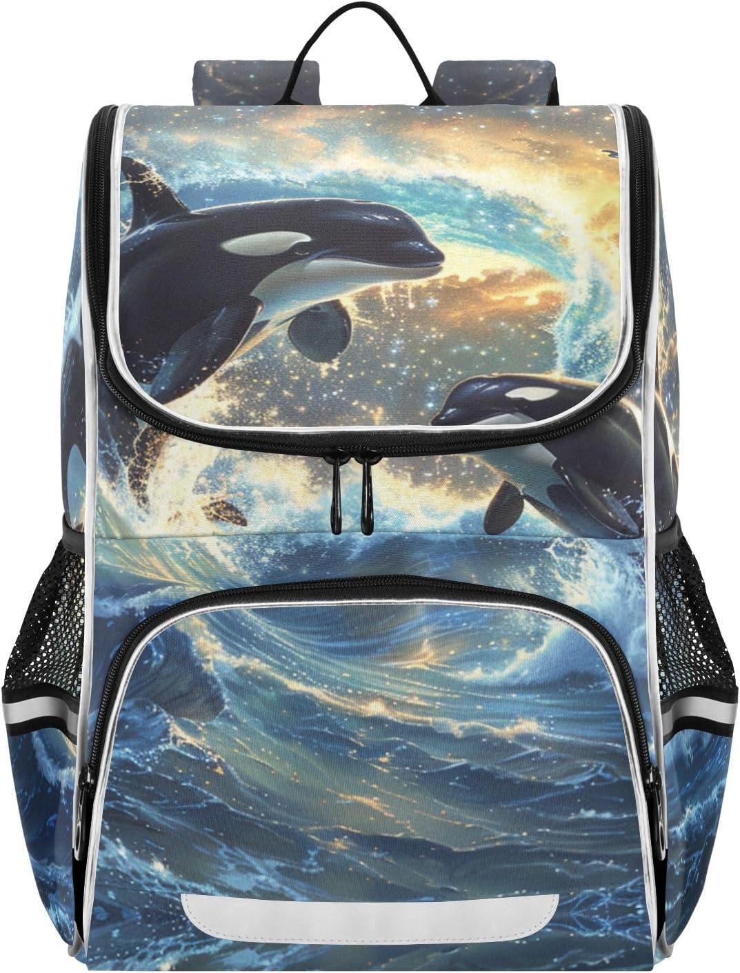 Killer Whale Cute Backpack For Girls Kids Backpack Boys Teen School Bag Bookbag Travel Daypacks