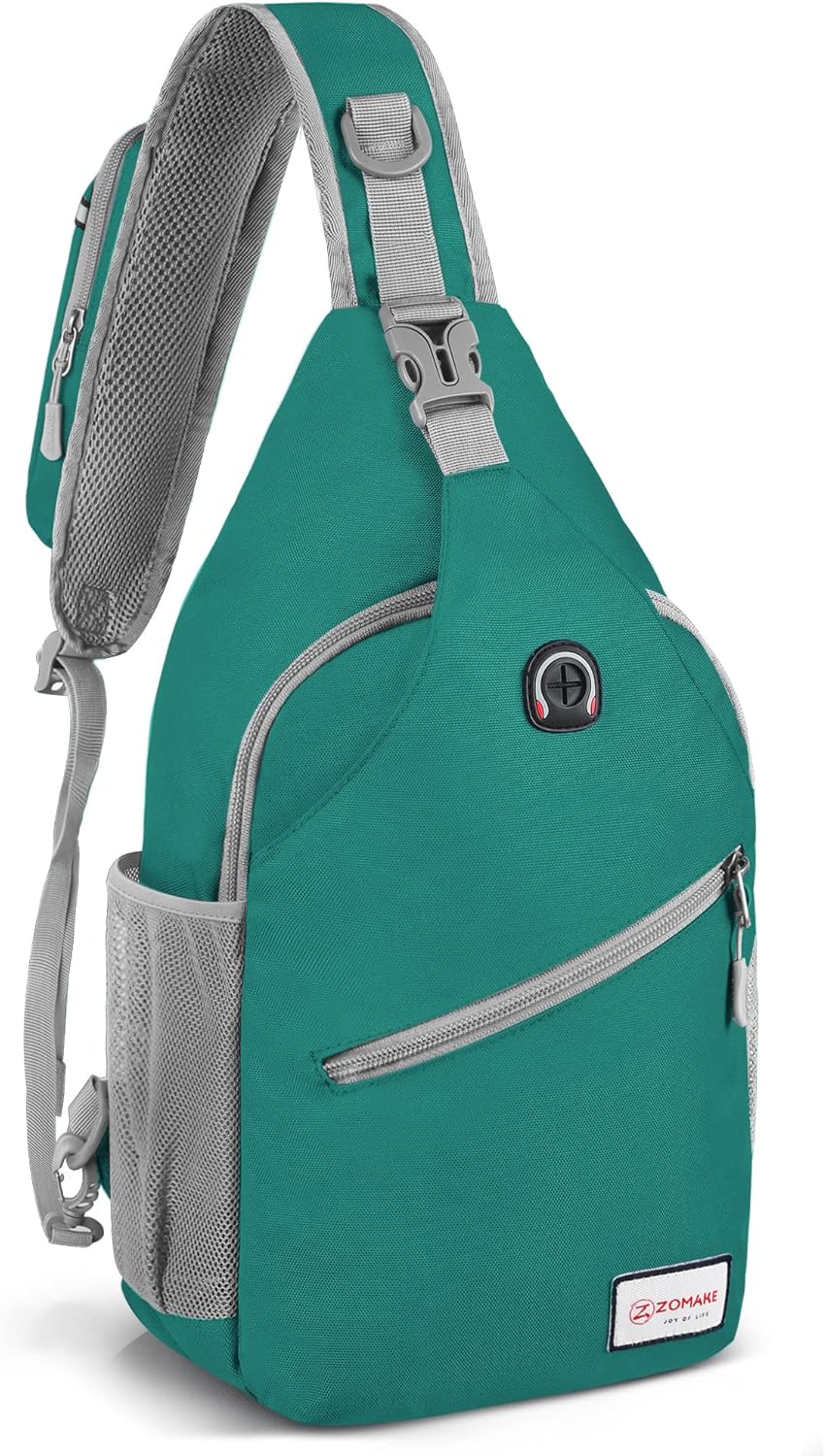 ZOMAKE Sling Bag,Small Crossbody Sling Backpack,Water Resistant Shoulder Daypack for Travel,Anti