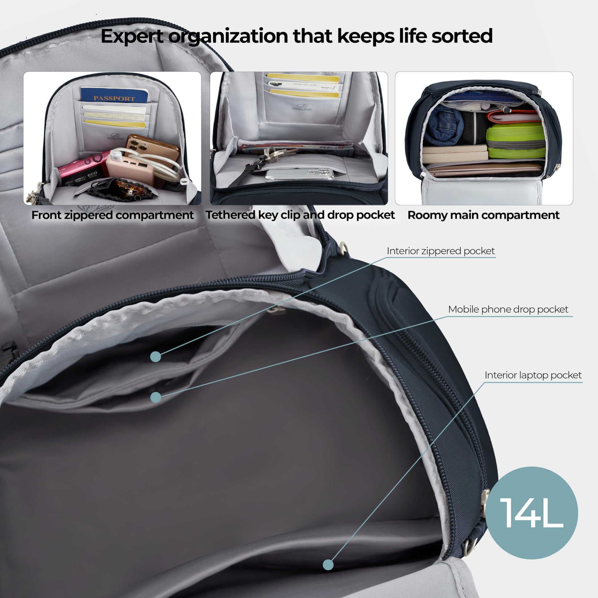 Travelon Anti-Theft Classic Backpack