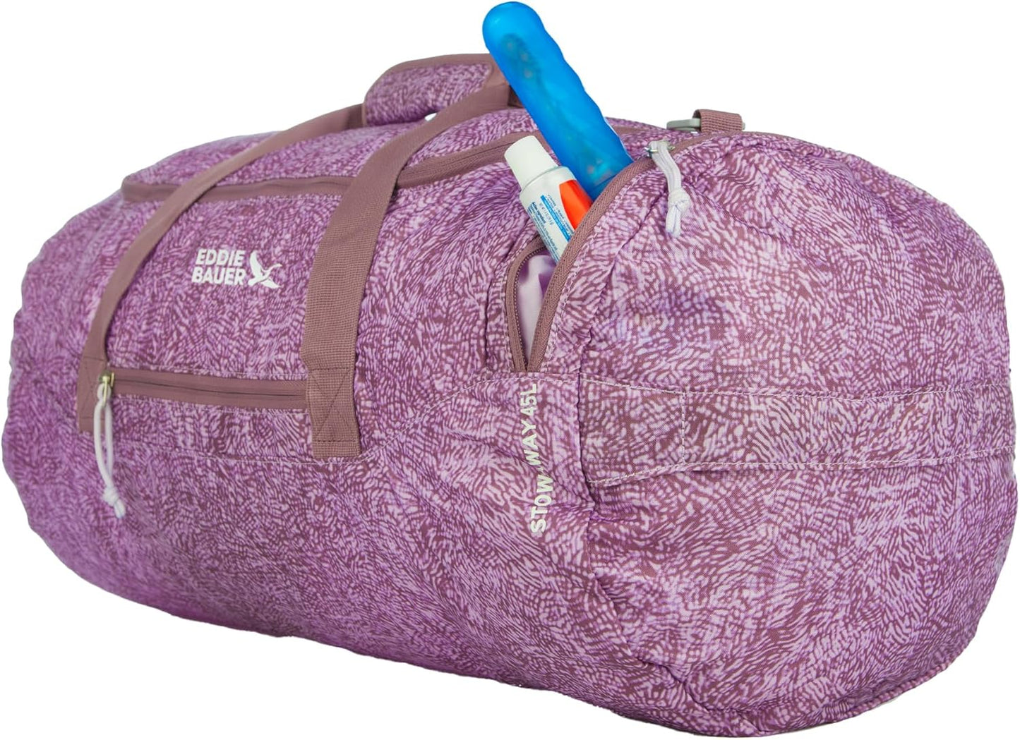 Eddie Bauer Stowaway Packable 45l Duffel Bag-Made from Ripstop Polyester
