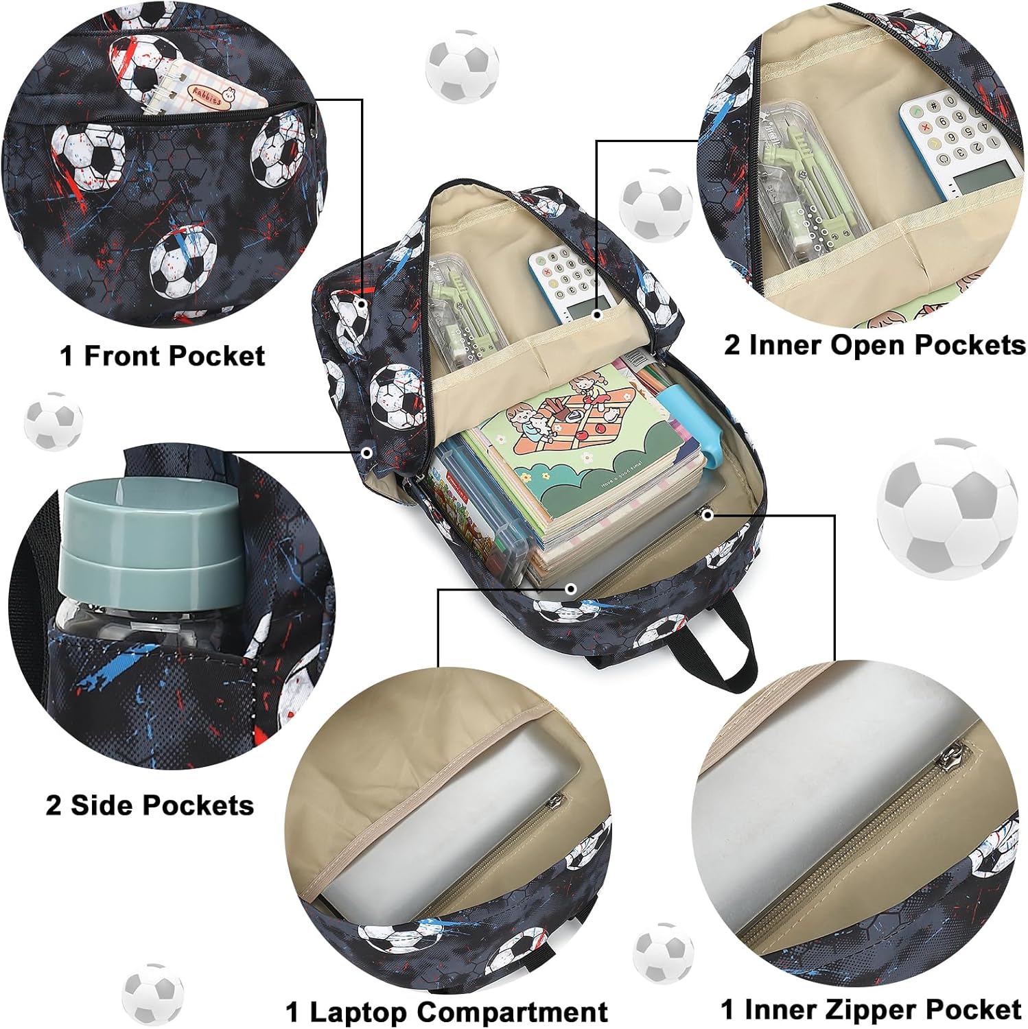 CAMTOP Preschool Backpack for Kids Boys Girls Toddler Backpack Kindergarten School Bookbags for Age