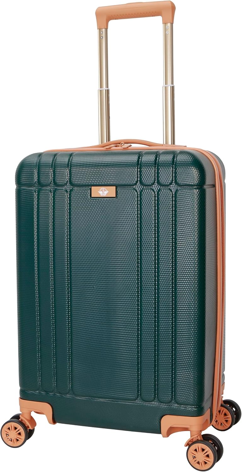 Dockers Hooper Hardside Expandable 8-Wheel Spinner Travel Checked Luggage, Ponderosa Pine, 20-Inch