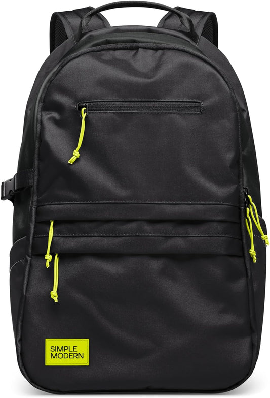 Simple Modern Ellis Backpack for School | Medium 20L Elementary Middle and High School Bookbag for Kids and Teens | Girls and Boys | Midnight Black