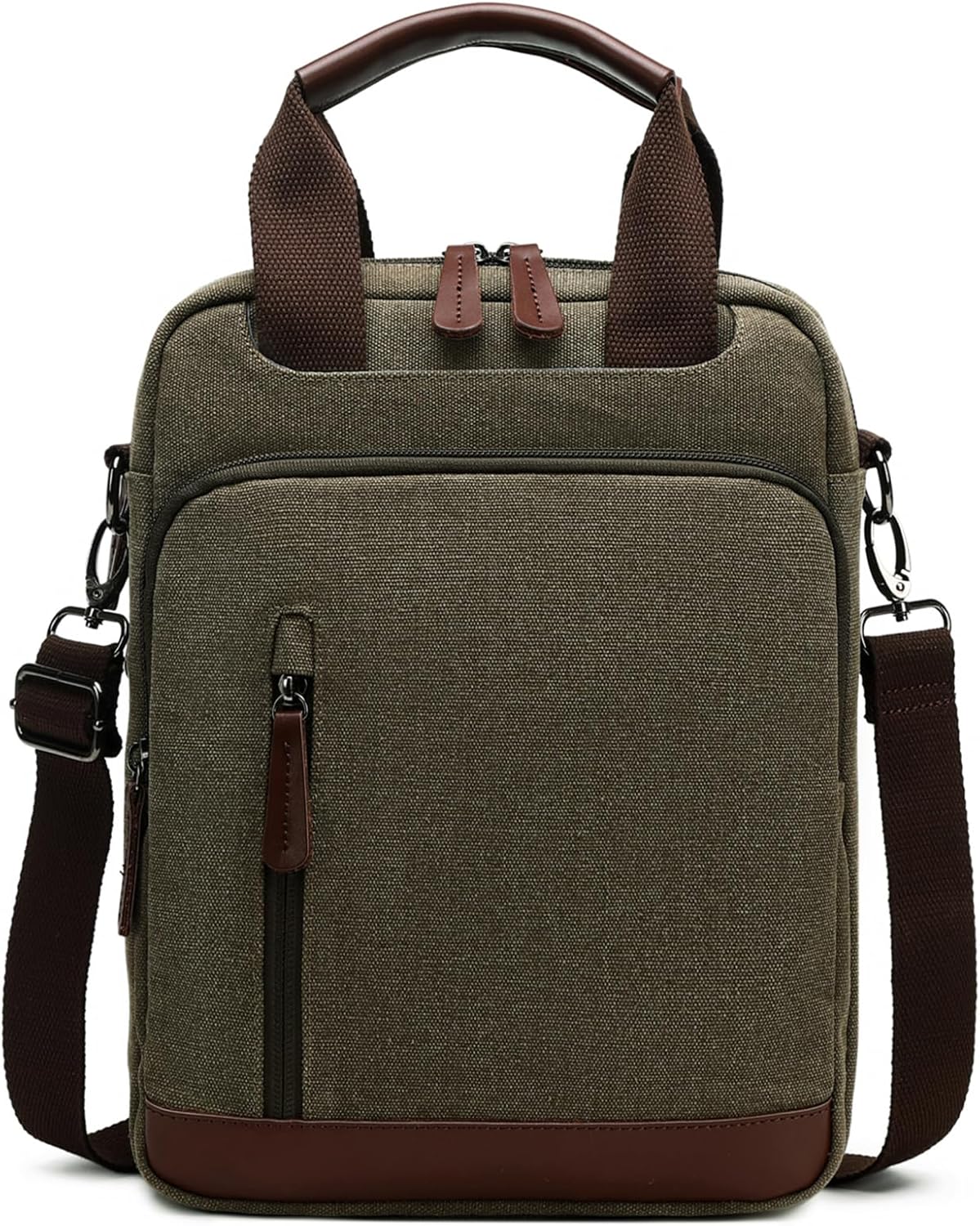 mygreen Small Canvas Crossbody Shoulder Bag Messenger Bag Work Bag