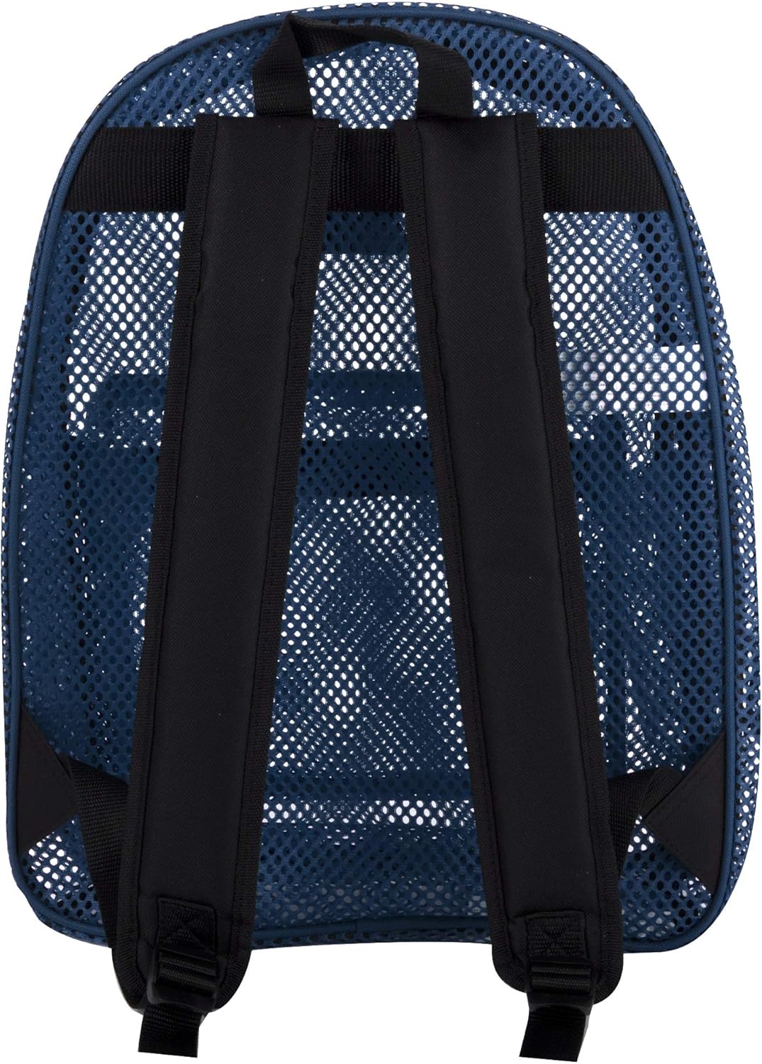 Summit Ridge Mesh Backpacks for Kids, Adults, School, Beach, and Travel, Colorful Transparent Mesh Backpacks with Padded Straps Large