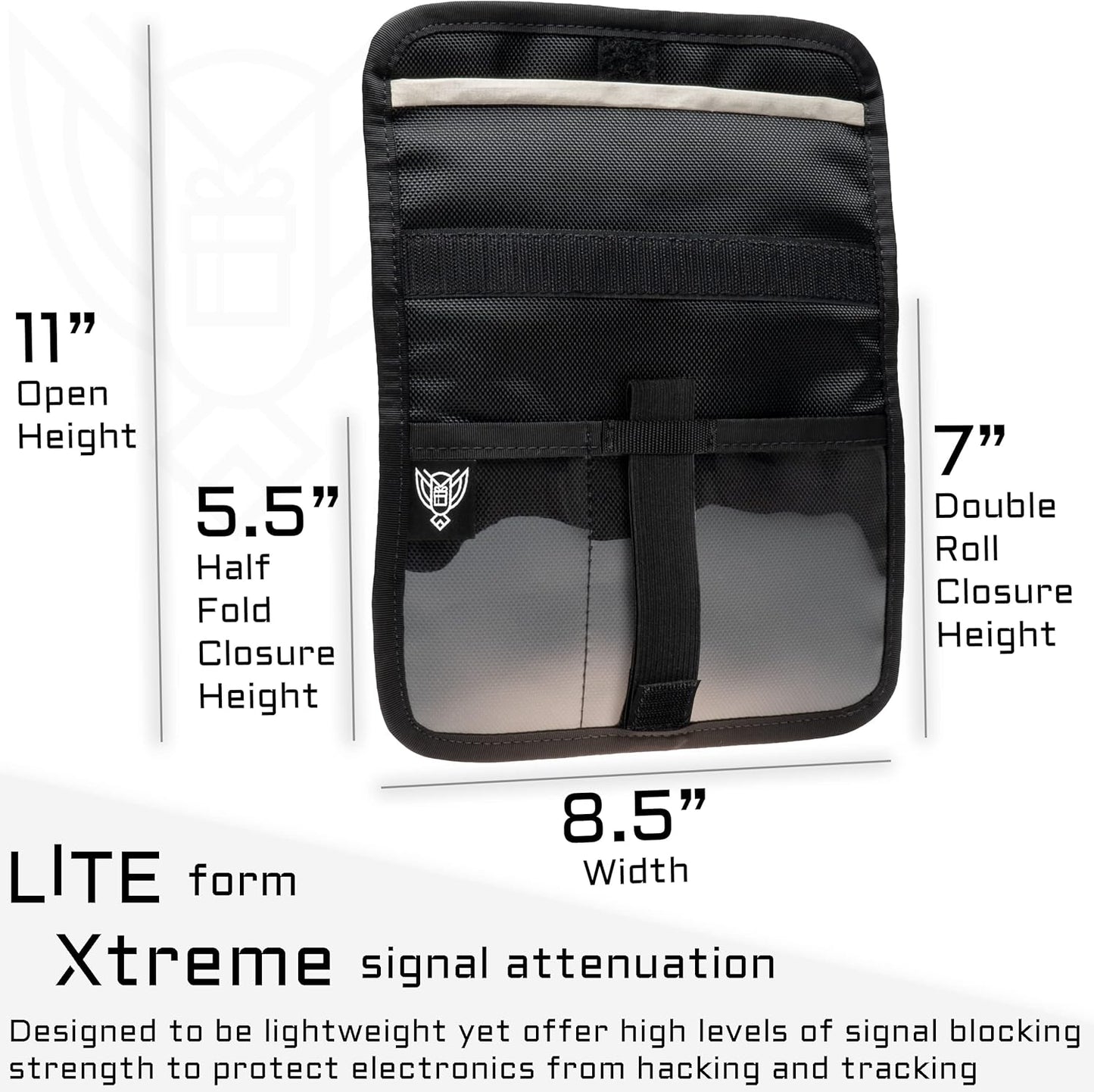 Xtreme Sight Line ~ AQUA RT Large Water-Proof Faraday Backpack/Small LITE Faraday Bag Combo ~ Tracking/Hacking Defense ~ Backwoods Camo